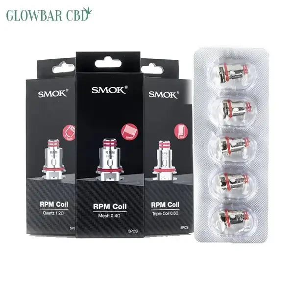 Smok RPM Replacement Coils - Triple Coil 0.6 Ohm/ Mesh 0.4