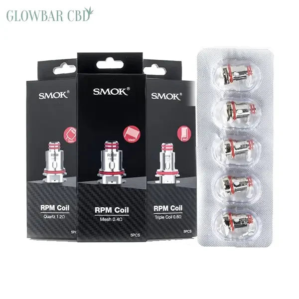 Smok RPM Replacement Coils - Triple Coil 0.6 Ohm/ Mesh 0.4