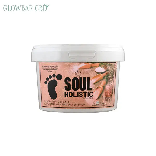 Soul Holistic 100mg CBD Himalayan Pink Salt Unscented Foot