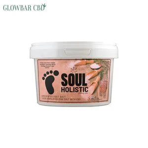 Soul Holistic 100mg CBD Himalayan Pink Salt Unscented Foot