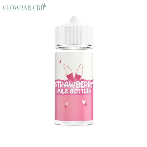 Strawberry Milk Bottles 100ml Shortfill 0mg (70VG - 30PG)
