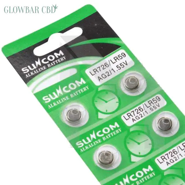 SUNCOM LR726/AG2 1.5V Battery - Nootropics & Supplements