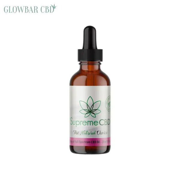 Supreme CBD 1000mg Full Spectrum CBD Tincture Oil - 30ml