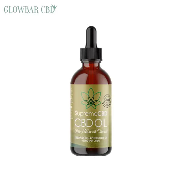 Supreme CBD 12000mg Full Spectrum CBD Tincture Oil - 100ml