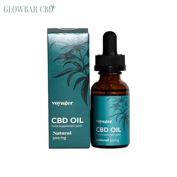 Voyager 500mg CBD Natural Oil - 30ml - CBD Products