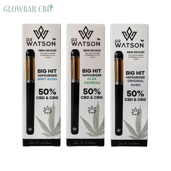 Dr Watson Big Hit 500mg Full Spectrum CBD & CBG Vapourizer