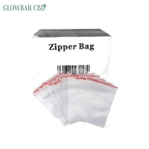 Zipper Branded 2 x 2S Clear Baggies - Smoking Products